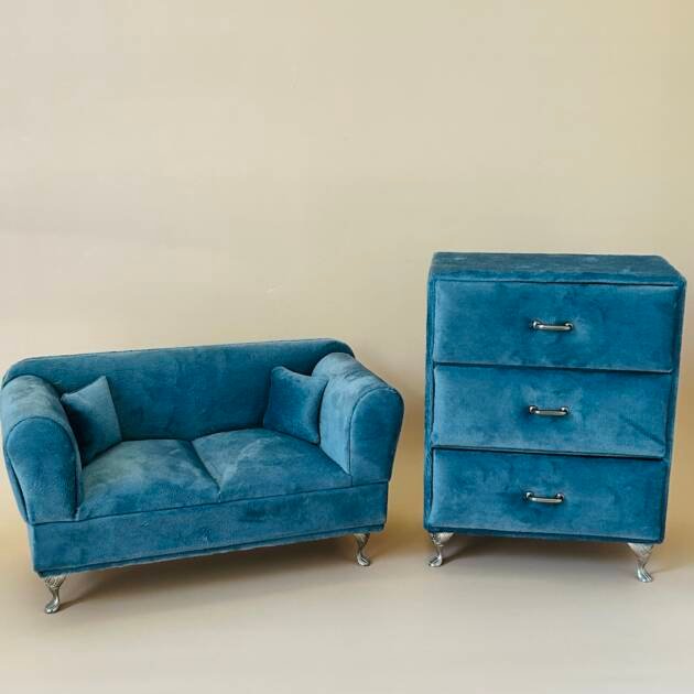 Preloved Sofa Shape & Night Stand Jewellery Box