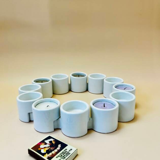 1990s Vintage IKEA Garland Tea Light Holder Designed by Ehlen Johansson 🇸🇪