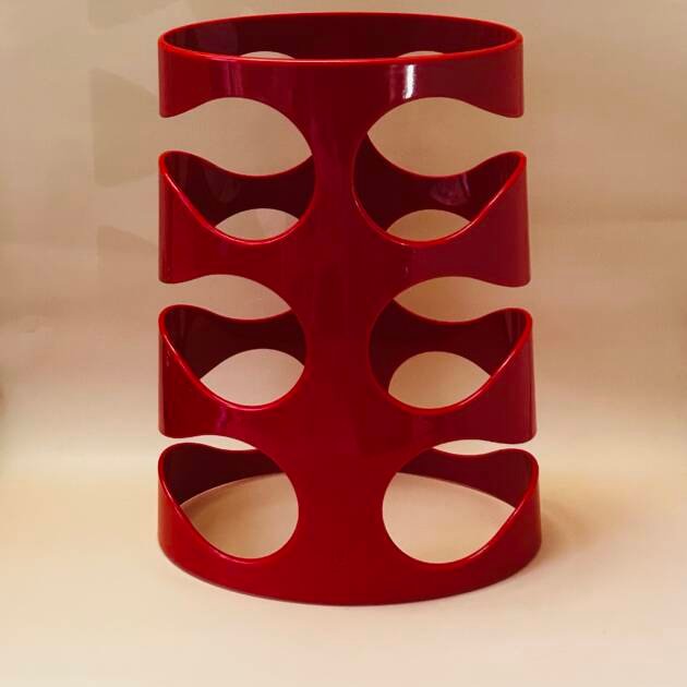 Retro 2009 Umbra Wine Rack by Ran Lerner In A Space Age Design