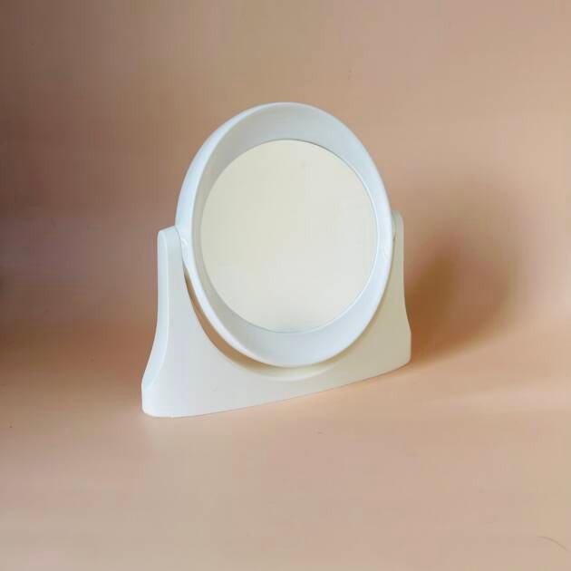 Vintage Plastic Vanity Table Mirror 🪞