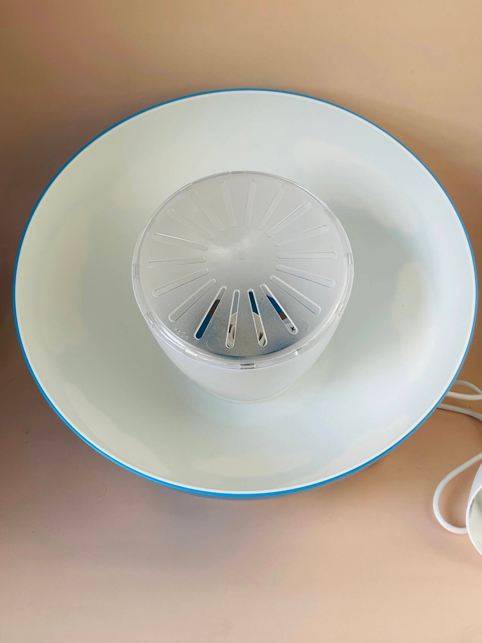 Vintage IKEA Skojig Blue Cloud-Shaped Ceiling Light - Image 3