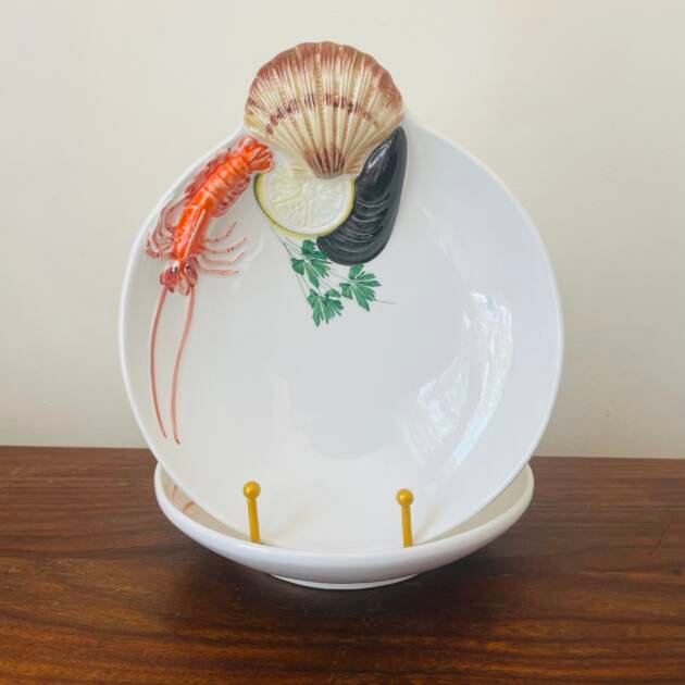 Stunning Vintage Italian V.B.C  Tre Art Bowls. Made In Italy 🇮🇹 Set Of 4