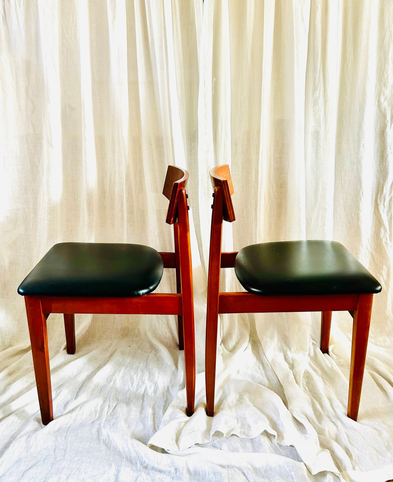 Danish 🇩🇰 Mid-century teak dining chairs🪑 (4 available) - Image 2