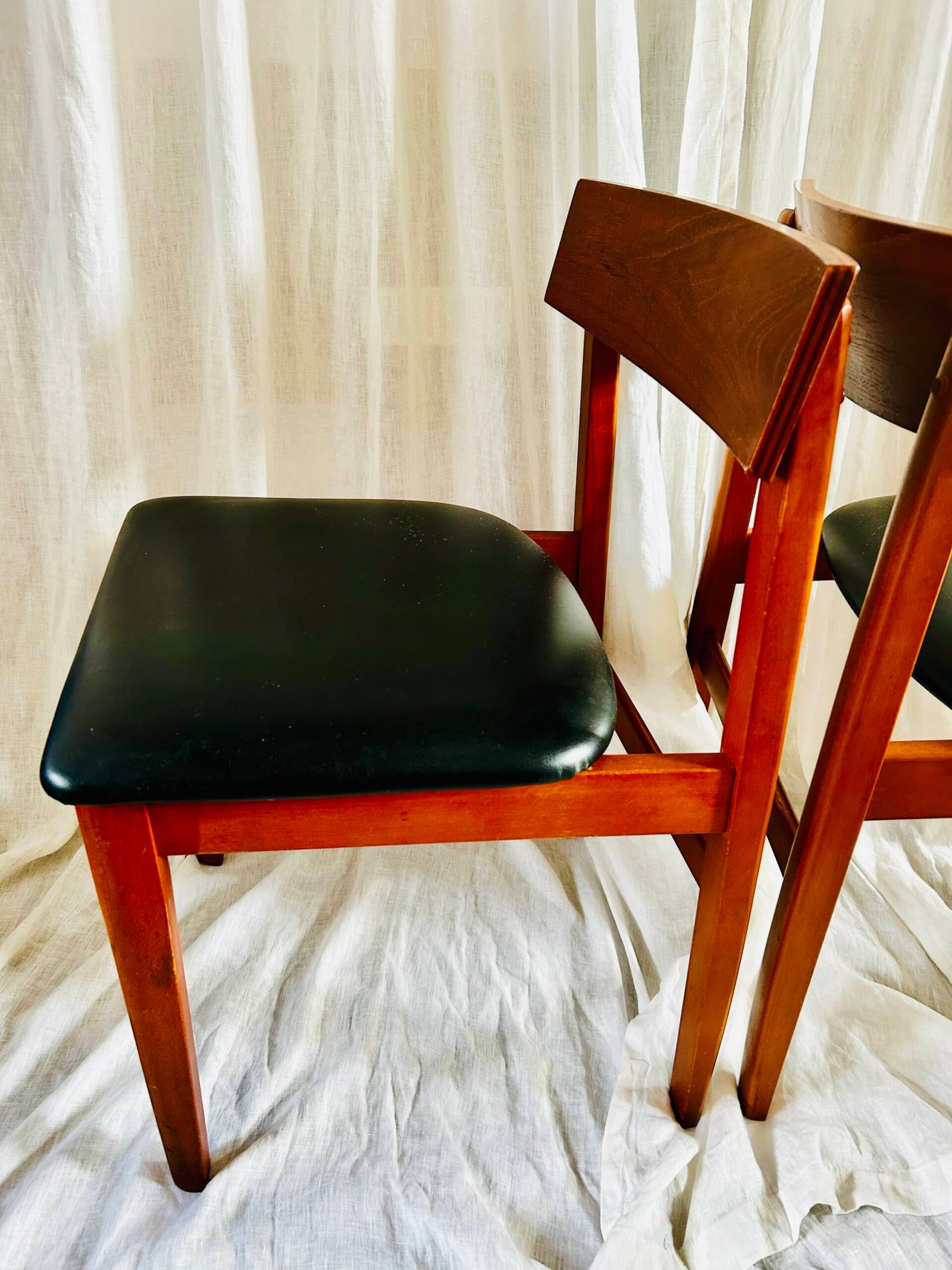 Danish 🇩🇰 Mid-century teak dining chairs🪑 (4 available) - Image 4