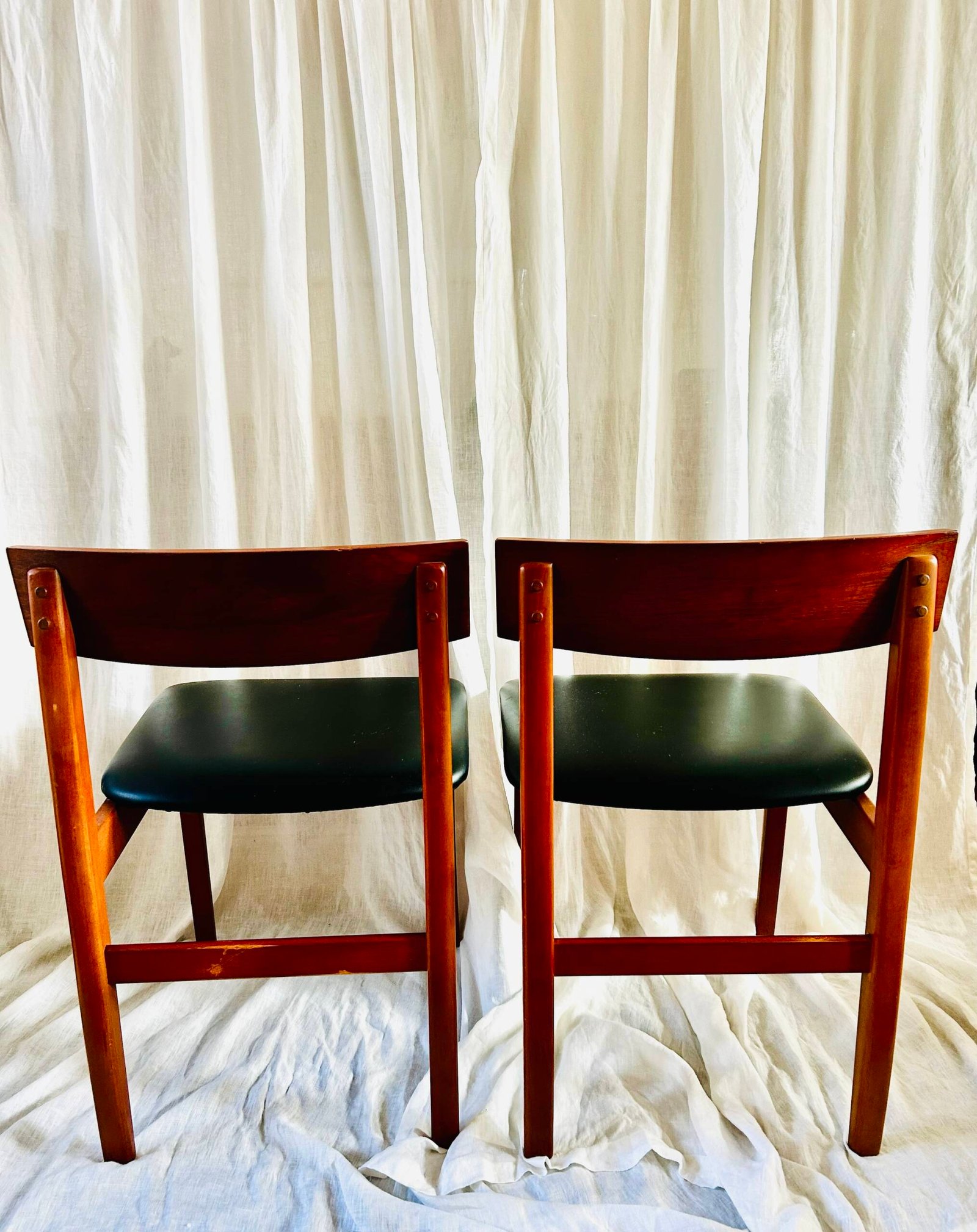 Danish 🇩🇰 Mid-century teak dining chairs🪑 (4 available) - Image 5