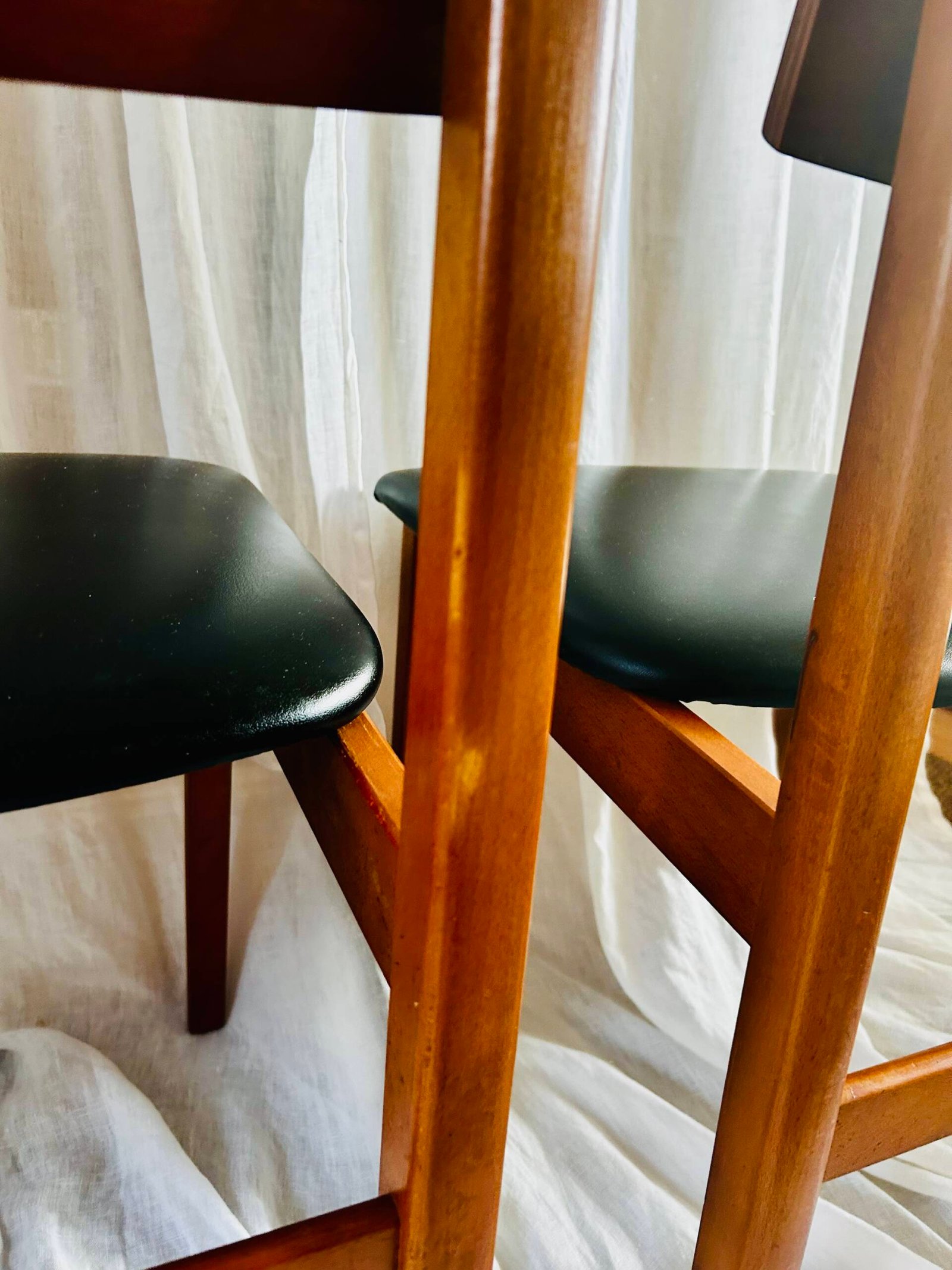 Danish 🇩🇰 Mid-century teak dining chairs🪑 (4 available) - Image 7