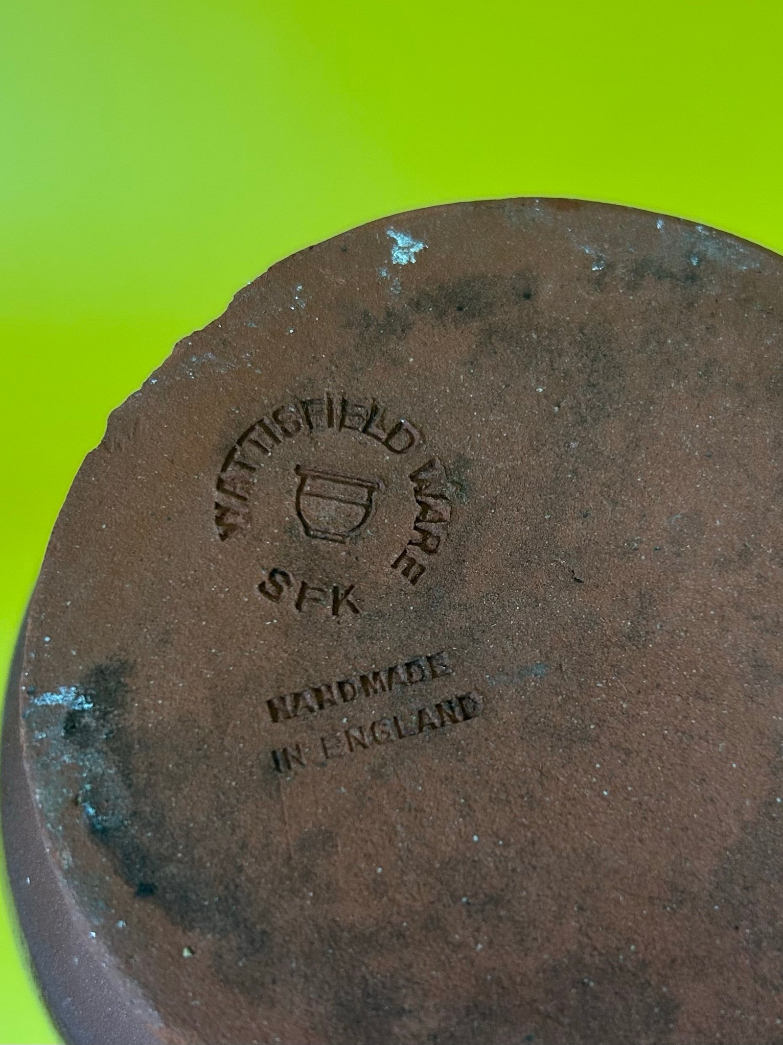 Hand-thrown wattisfield studio pottery jug - Image 7