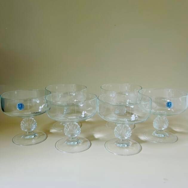 Vintage Champagne/Dessert Bowls By Zwiesel