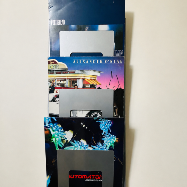 IKEA SKRISSEL Magazine / Record Rack, 1999