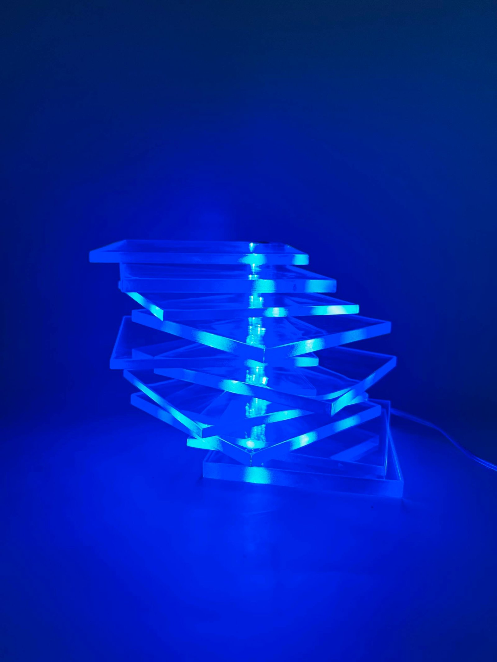 IKEA TYBBLE Acrylic Table Lamp c.2003–2005