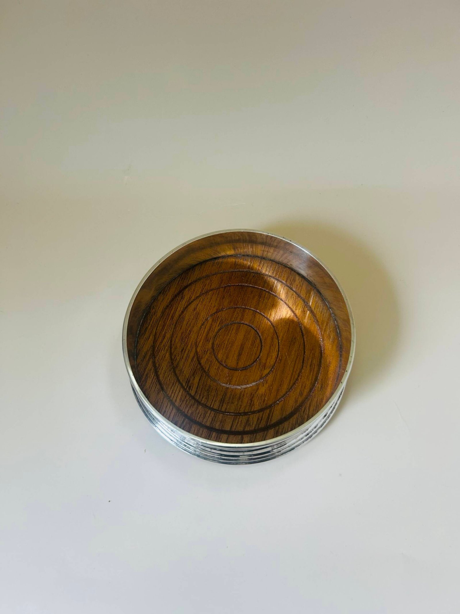 EPNS Silver-Plated Wine Bottle Coaster - Image 2