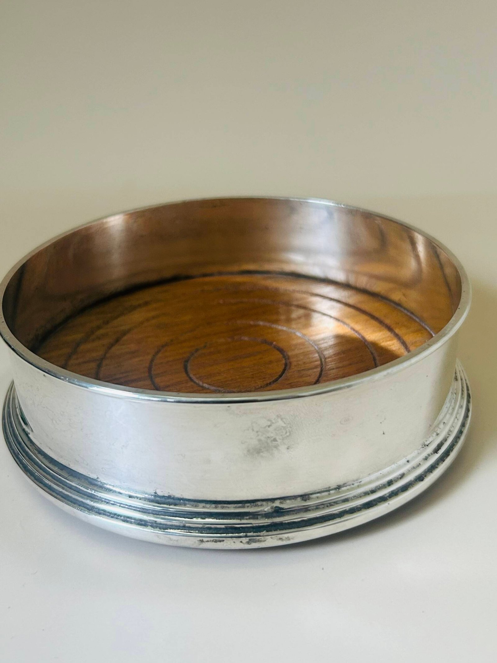 EPNS Silver-Plated Wine Bottle Coaster - Image 4